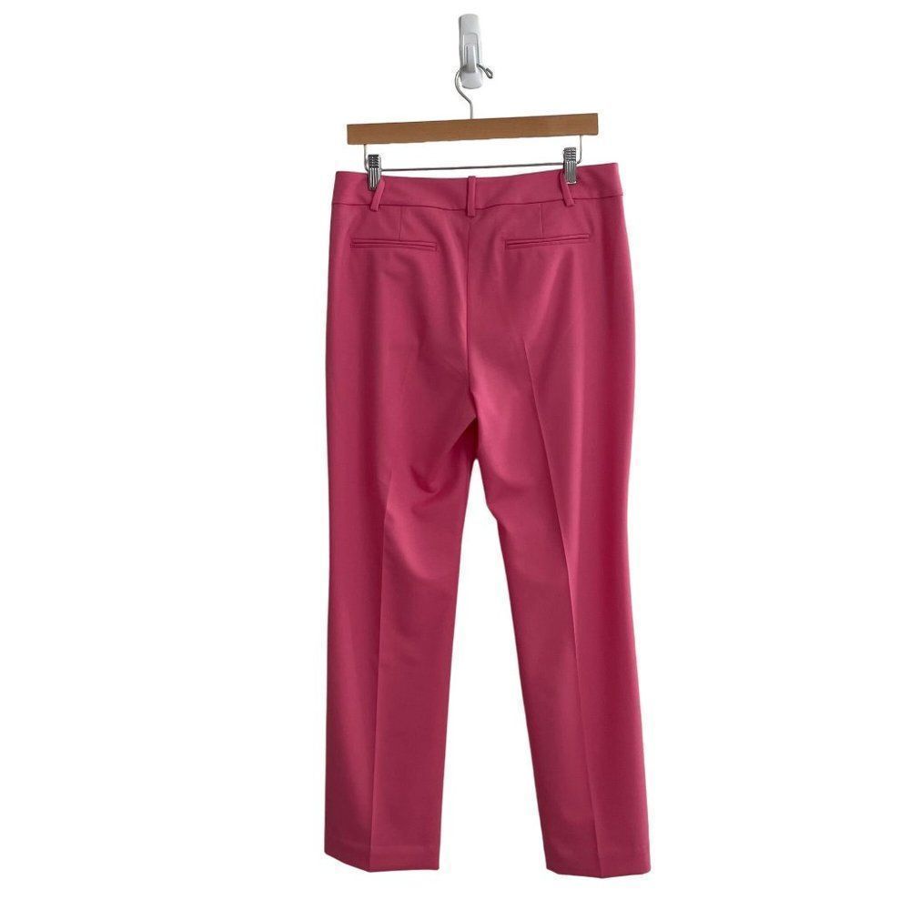 NWT & Other Stories Pink Trouser Pants High Rise Straight Leg Pockets US 8 - Picture 2 of 10